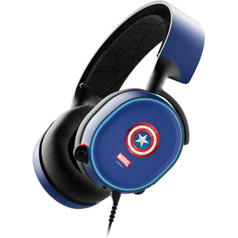 Marvel Captain America Shield SteelSeries Arctis 3 Skin